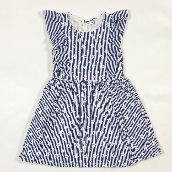 Iglo + Indi stripes and stars dress 104/110 1