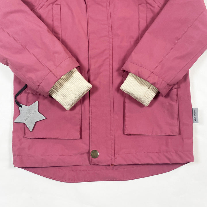 Mini A Ture berry transition jacket with hood 3Y/98 2
