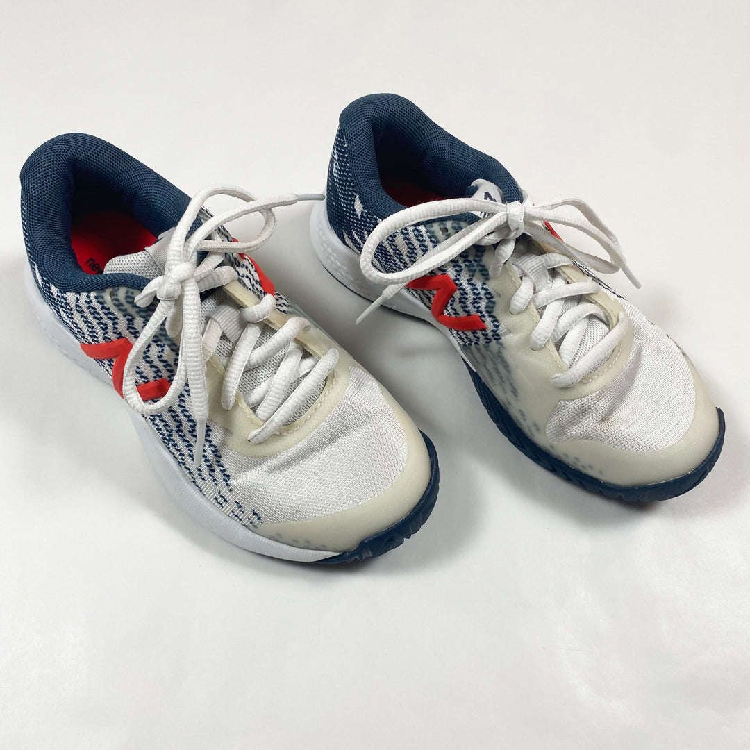 New Balance white/blue sneakers  31 1