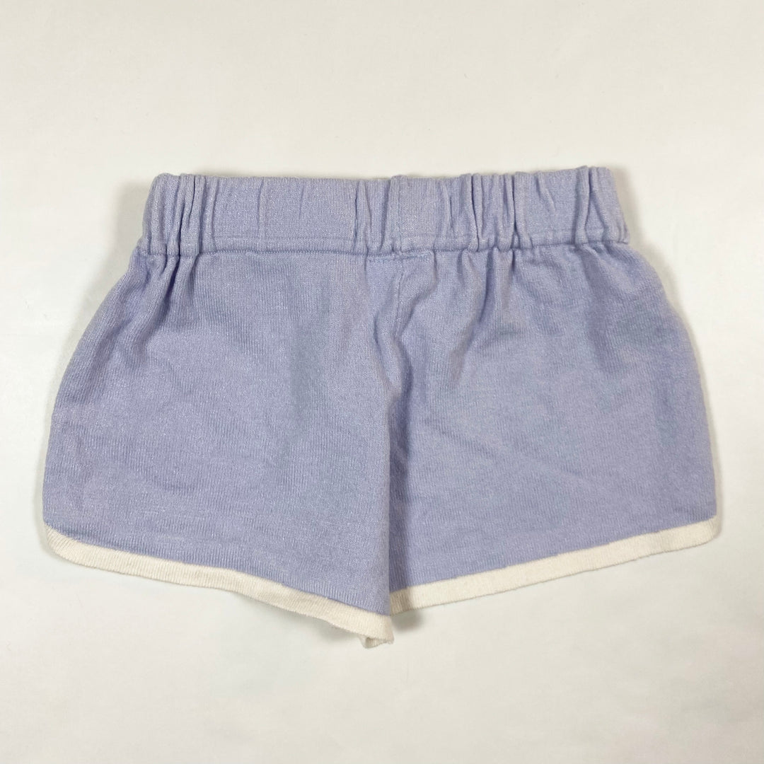 Zara soft purple terry shorts 9-12M/80 2