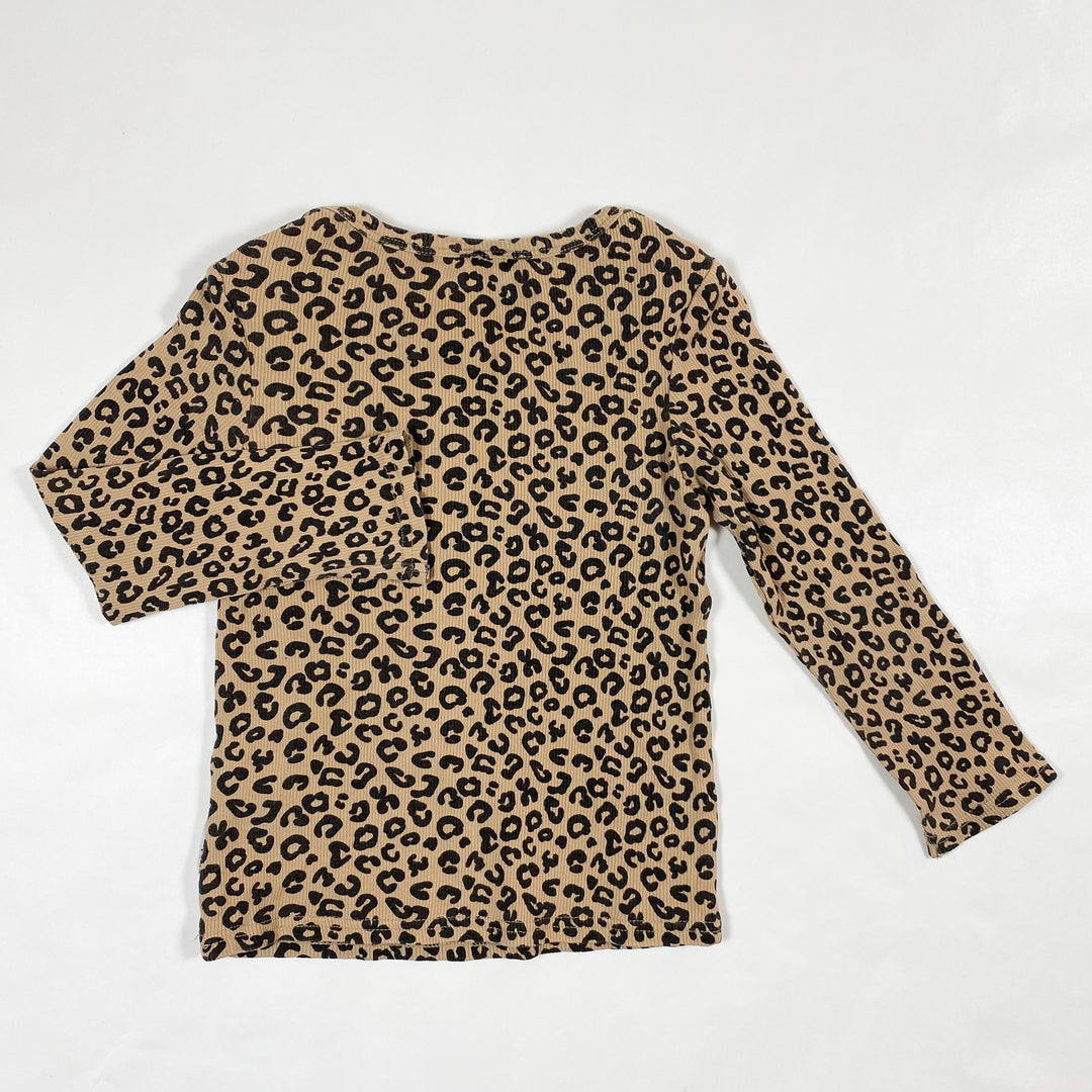 Maed for Mini ribbed leopard t-shirt 4-5Y 3