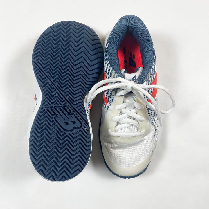 New Balance white/blue sneakers  31 2