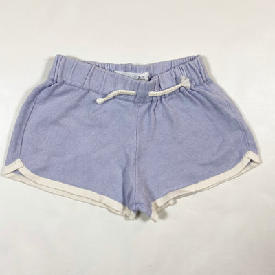 Zara soft purple terry shorts 9-12M/80 1