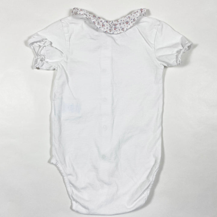 Tartine et Chocolat white floral collar body 2Y 3