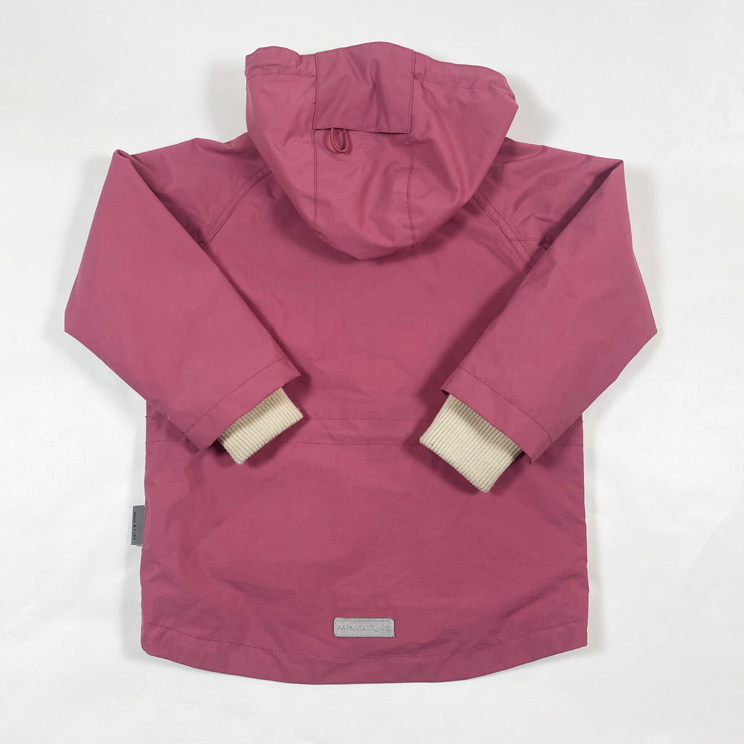 Mini A Ture berry transition jacket with hood 3Y/98 3