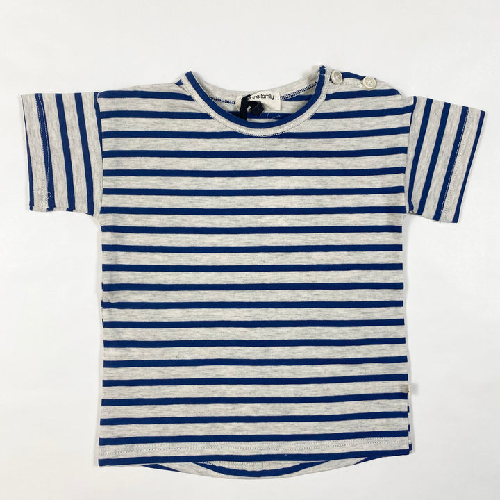 1+ in the Family vence blue striped t-shirt Second Season diff. sizes