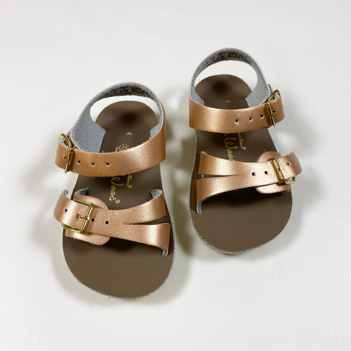 Saltwater rose gold Sun-San Sea Wee sandals 4 (20-21) 1