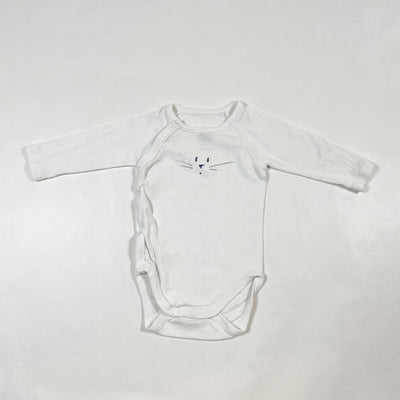 Petit Bateau white rabbit body 3M/60 1