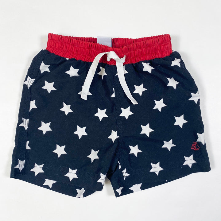 Petit Bateau navy star swim shorts 12M/75 1