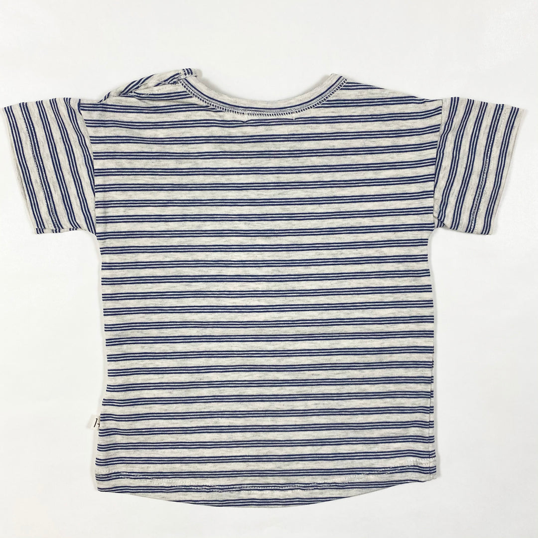 1+ in the Family sete blue striped t-shirt Second Season diff. sizes