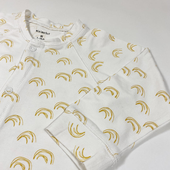 Minimarket long-sleeved pyjamas with yellow print 1-1.5Y/86