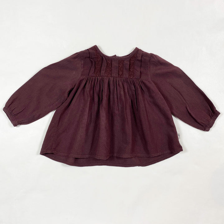 Wheat bordeaux blouse 9M/74 1