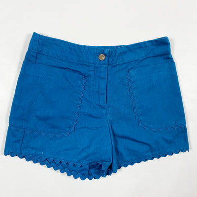 Jacadi teal scalloped shorts 4Y/104 1