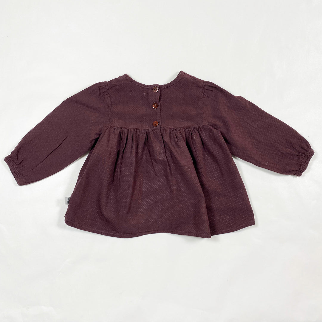 Wheat bordeaux blouse 9M/74 3