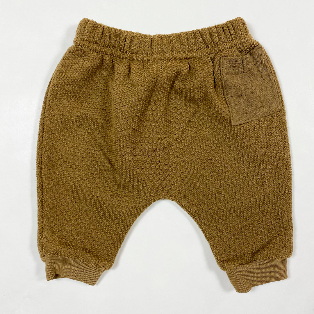 Heart of Gold brown sweat pants 62/3M 2