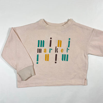 Minimarket pink logo sweatshirt 86/92 1