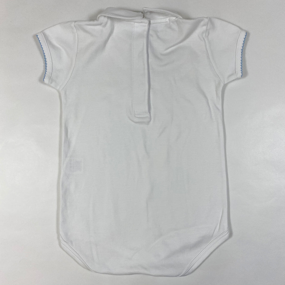 Magnolia Baby white embroidered body with collar 18M 3