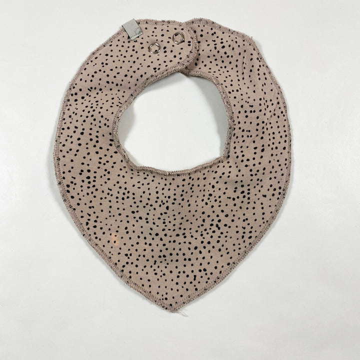 Mahsooni ecru dotted bib One size 2