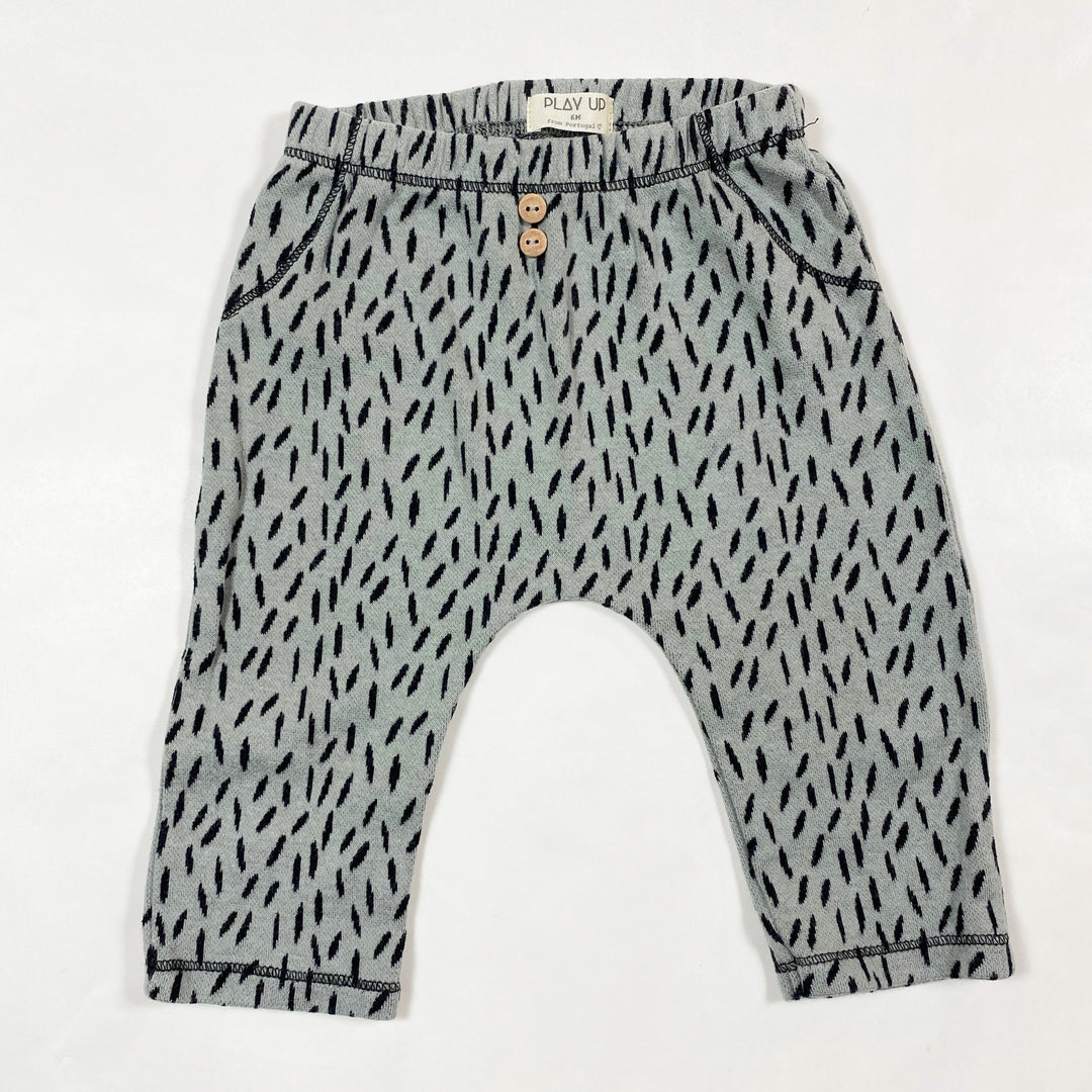 Play Up grey geometrical pants 6M 1