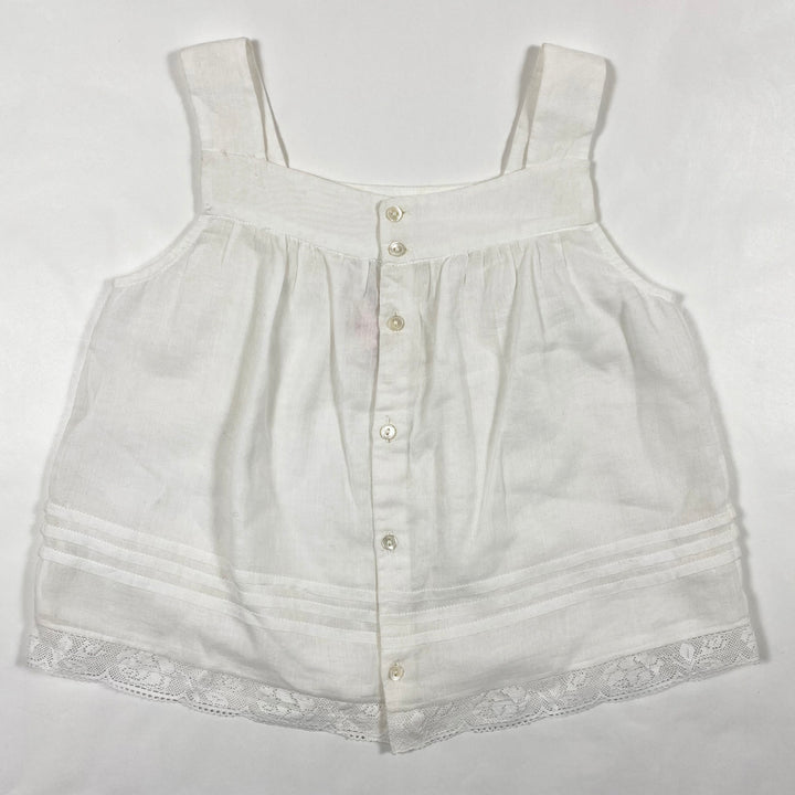 Bonpoint white embroidered top and skirt set 6Y 4