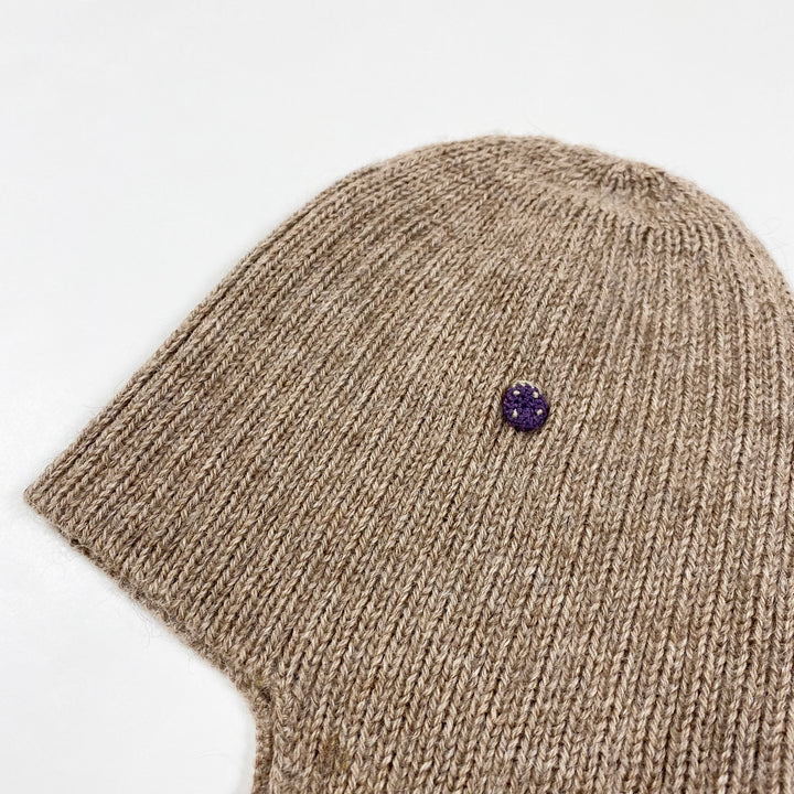 Esencia beige alpaca beanie 1-2Y 2