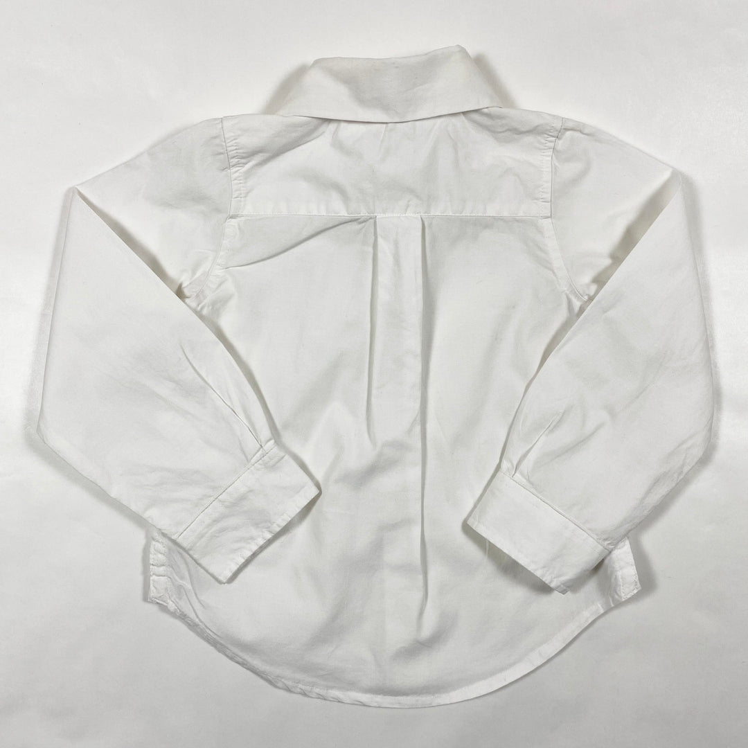 Jacadi white long-sleeved shirt 2Y 3