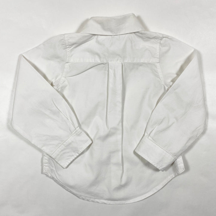 Jacadi white long-sleeved shirt 2Y 3