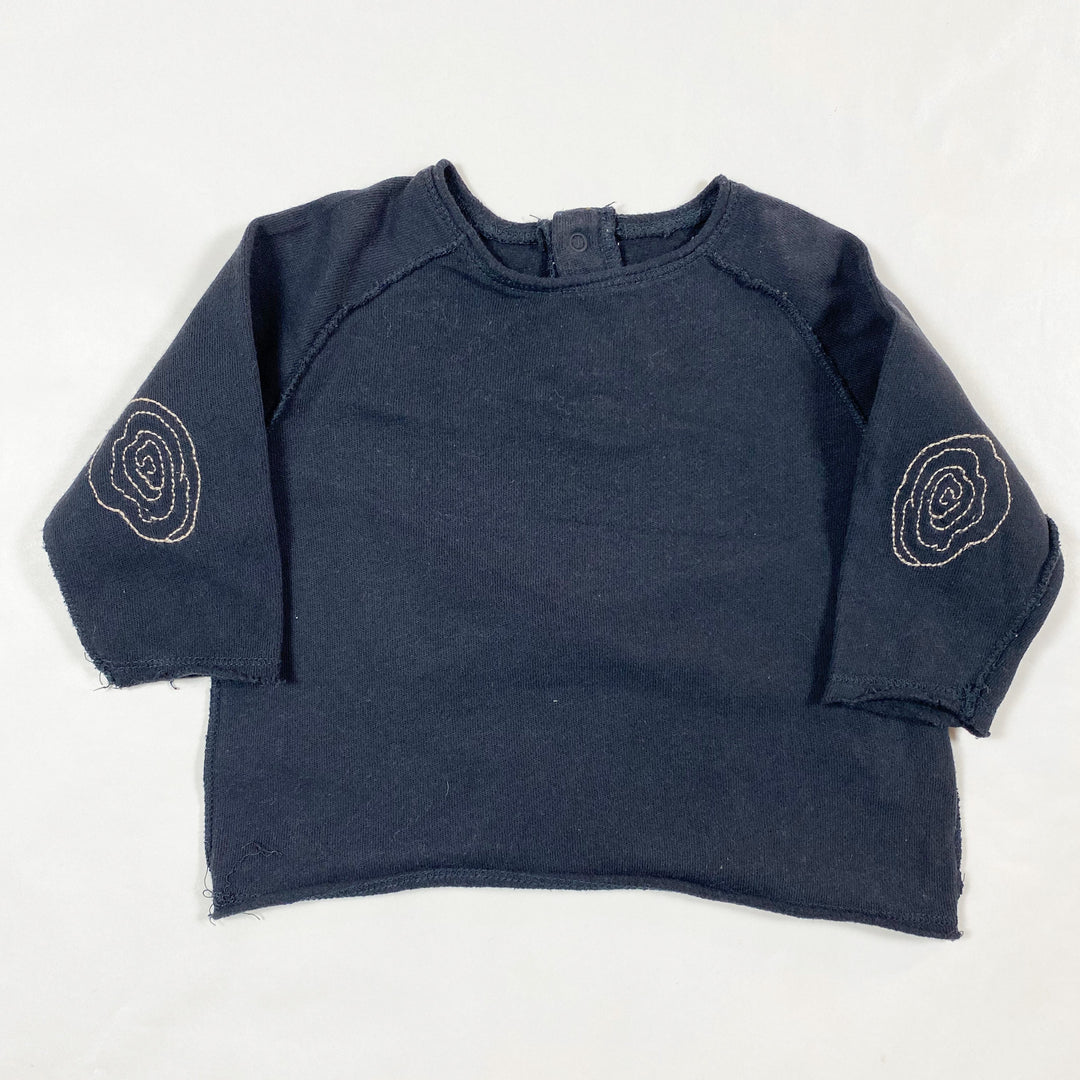 Play Up black sweatshirt 6M 1