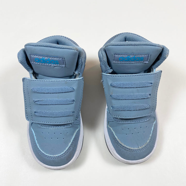 Adidas light blue Hoops basketball sneakers 24 2