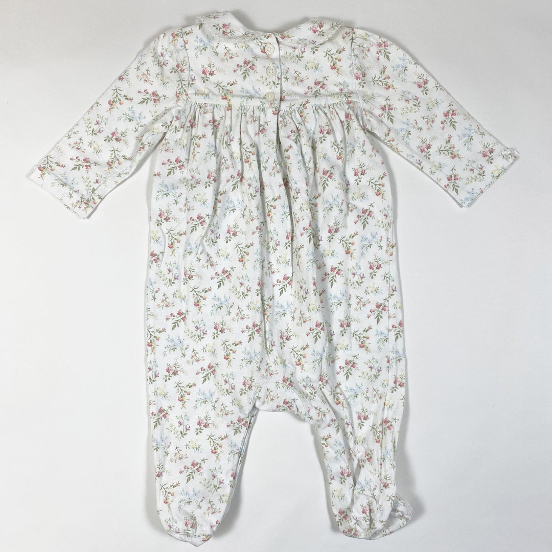 Ralph Lauren ecru floral print jumpsuit 3M