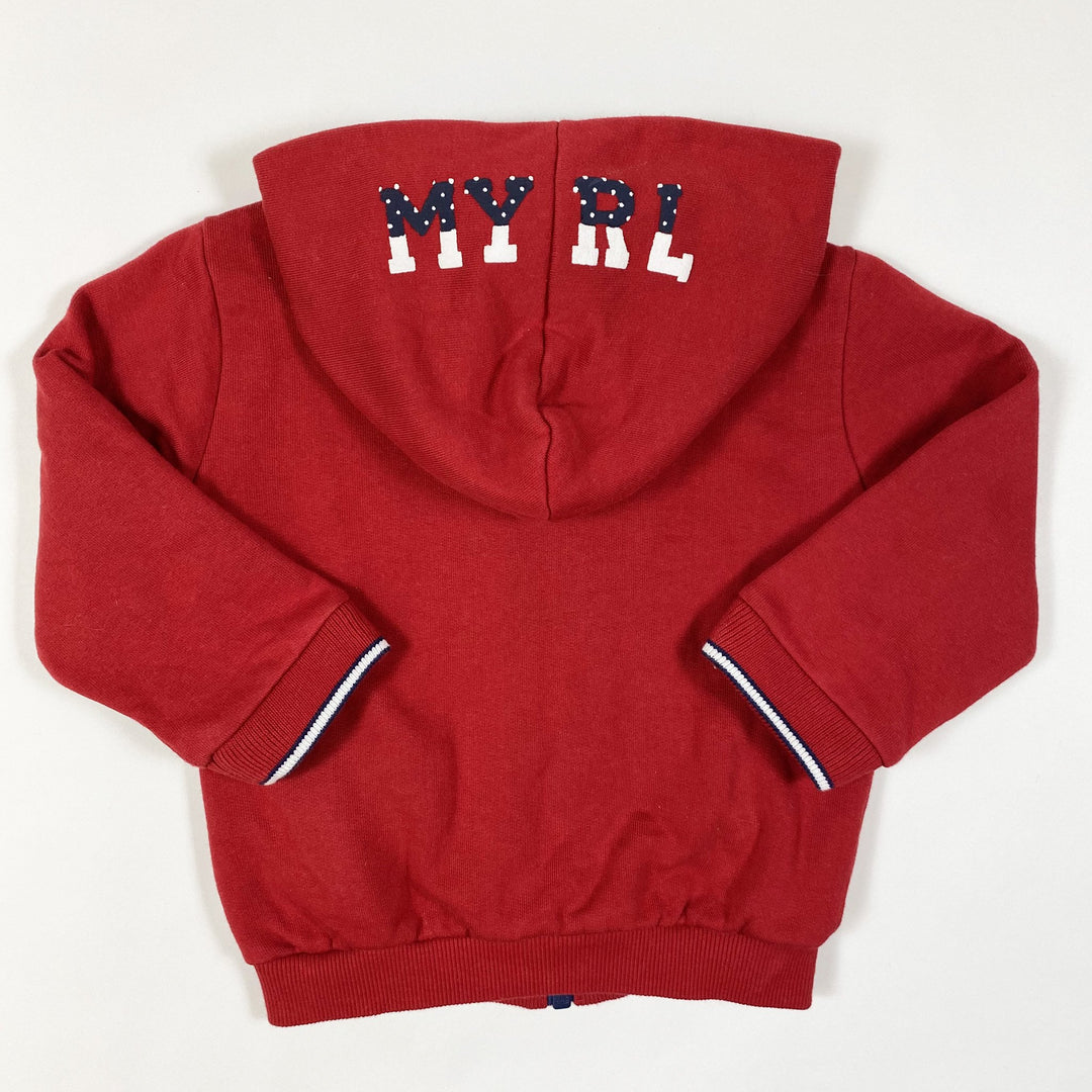 Mayoral rotes Kapuzensweatshirt 12M