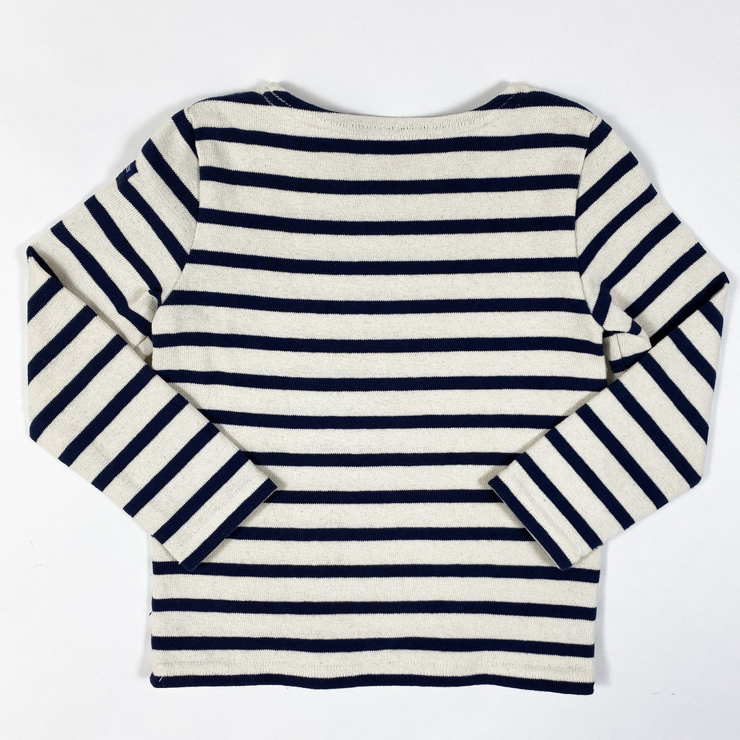 Saint James minquiers moderne breton stripe t-shirt 4A