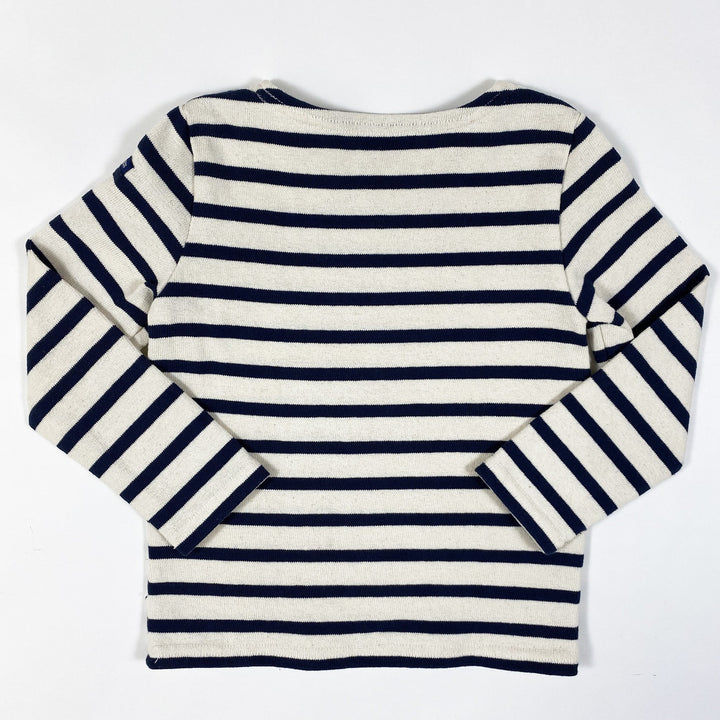 Saint James minquiers moderne breton stripe t-shirt 4A