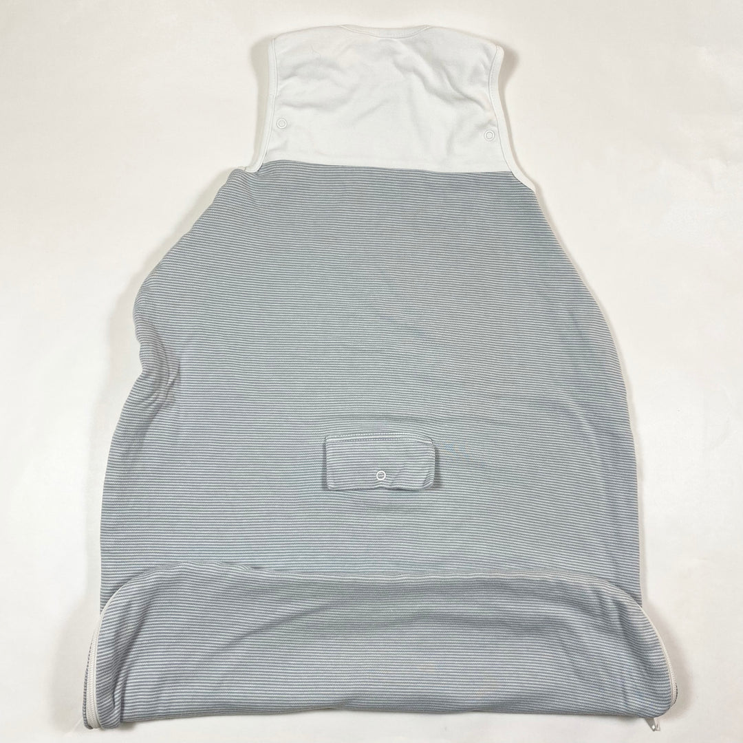 Mori extendable bamboo viscose blue striped sleeping bag 0.5 TOG 0-2Y 2