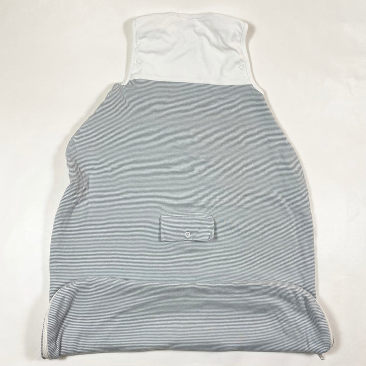 Mori extendable bamboo viscose blue striped sleeping bag 0.5 TOG 0-2Y 2