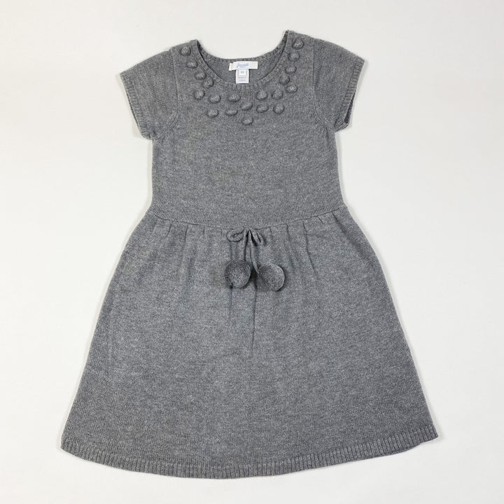 Jacadi grey cashmere blend knit dress 4Y/104cm