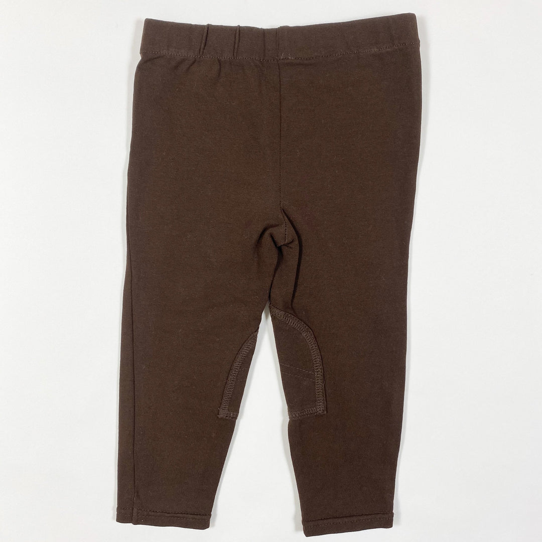 Ralph Lauren brown equestrian style leggings 18M