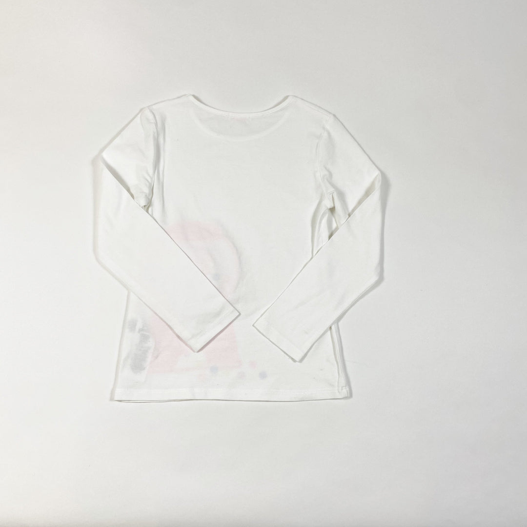 Billieblush white candy party shirt 6Y/114cm