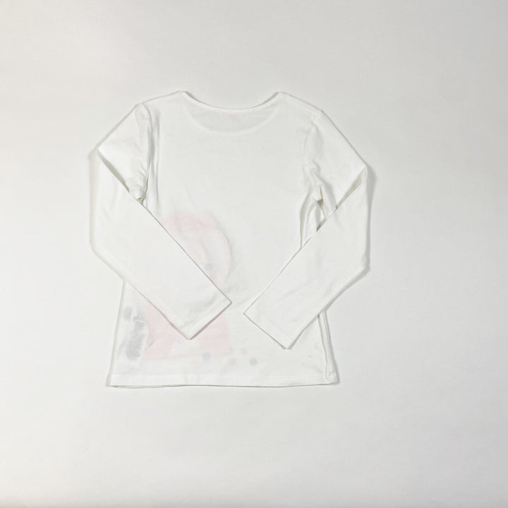 Billieblush white candy party shirt 6Y/114cm