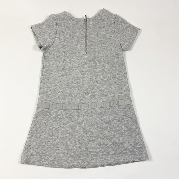 Jacadi graues kurzärmeliges Kleid mit Stepprock 4Y/104cm