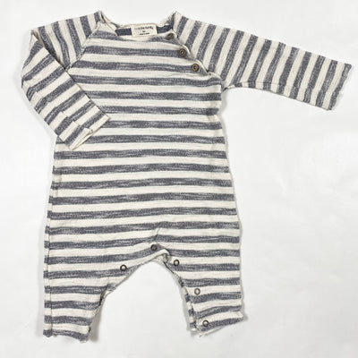 1+ in the Family stripe jumpsuit 6M 1