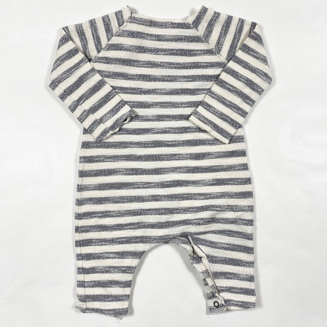 1+ in the Family stripe jumpsuit 6M 3