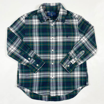 Ralph Lauren green flannel shirt 5Y 1