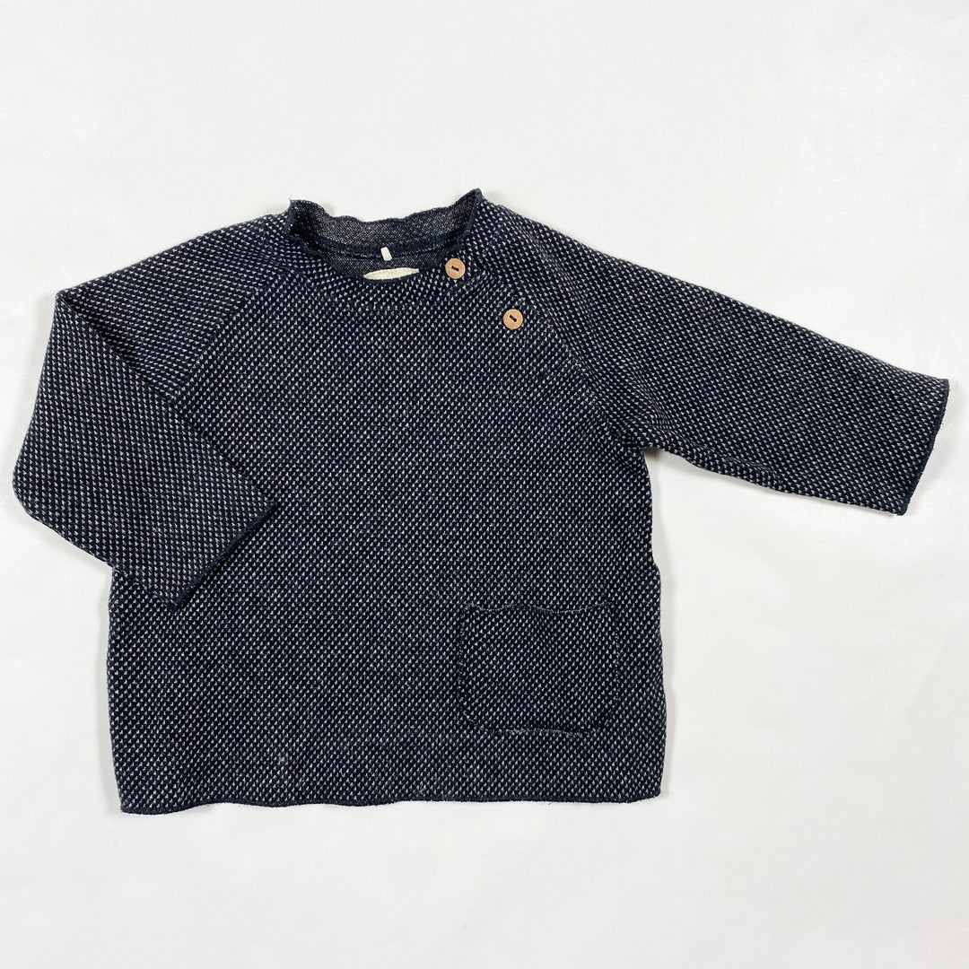 Play Up navy sweatshirt 12M 1