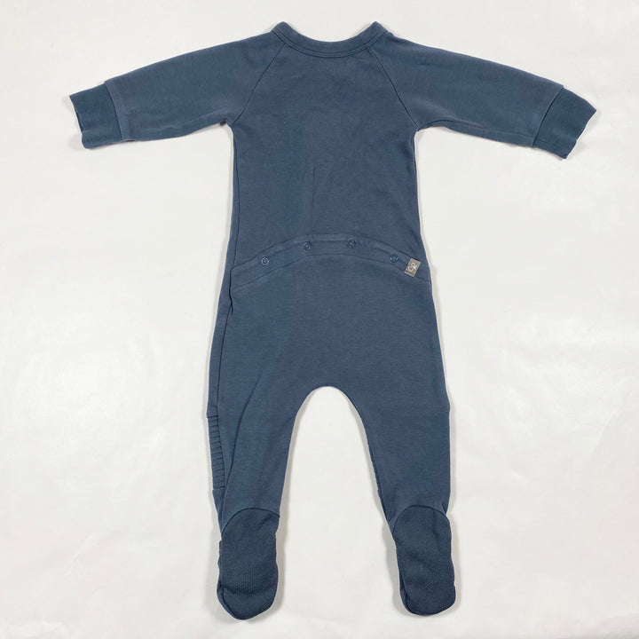 Goumi dusky blue bamboo zip pyjama 6-9M 3