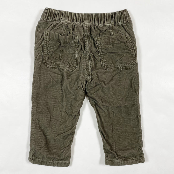 Gap olive corduroy pants 12-18M 2