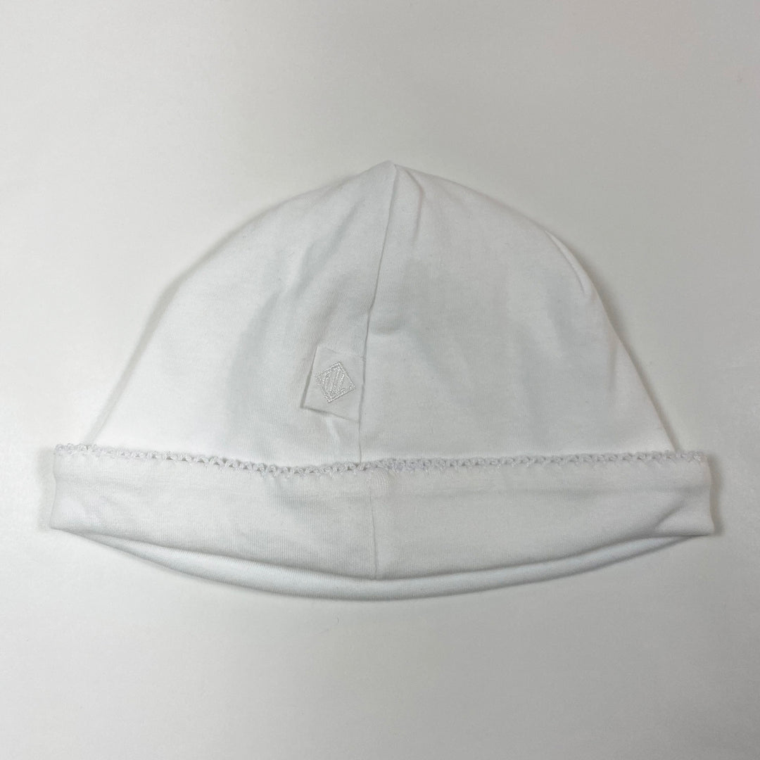 Ralph Lauren white classic logo baby hat 3M 2