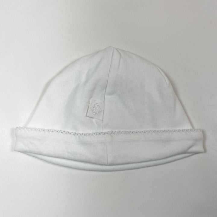 Ralph Lauren white classic logo baby hat 3M 2