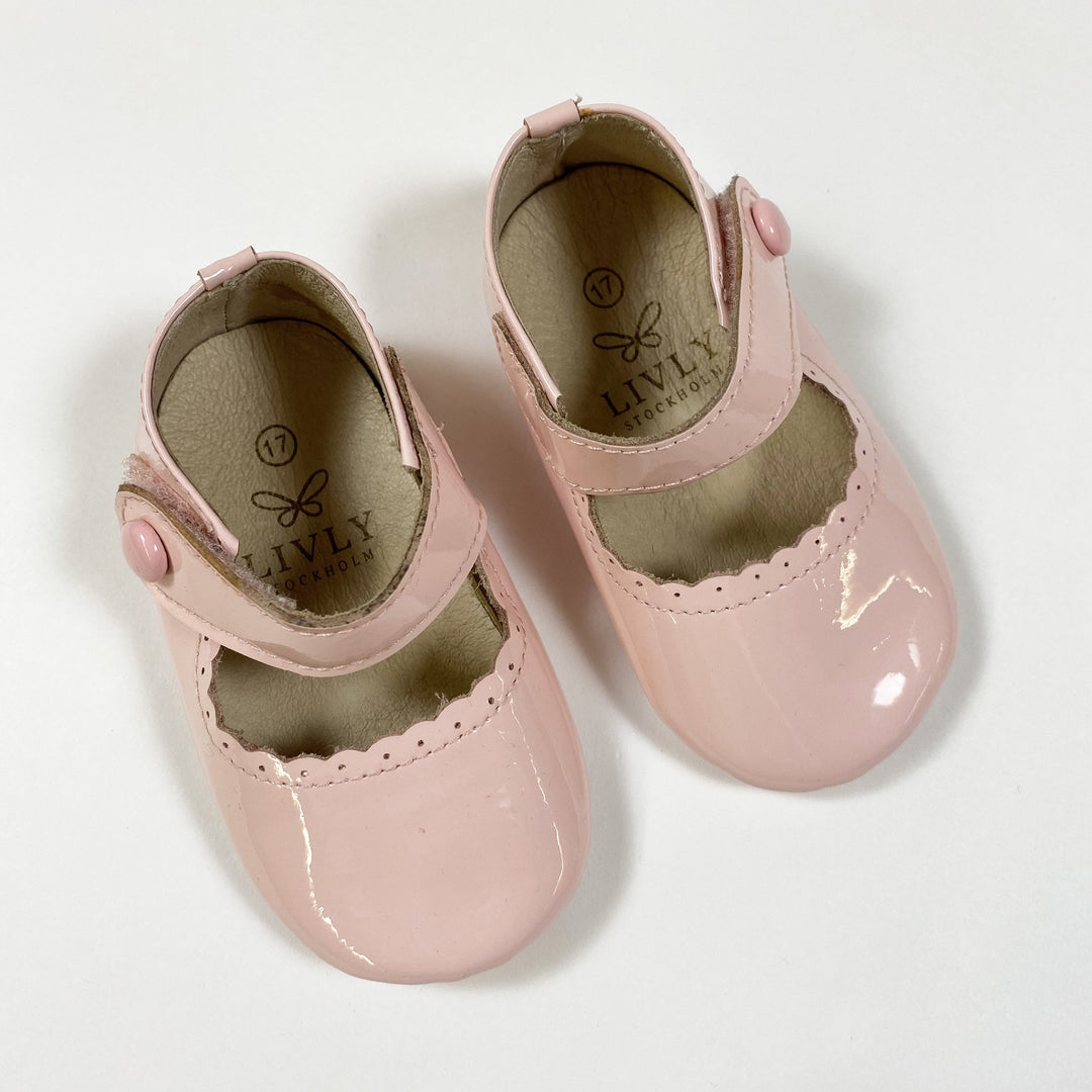 Livly pink patent leather mary janes 17