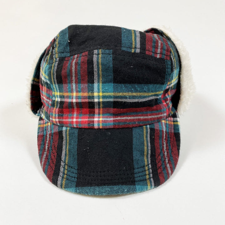 Gap plaid trapper hat 3-6M